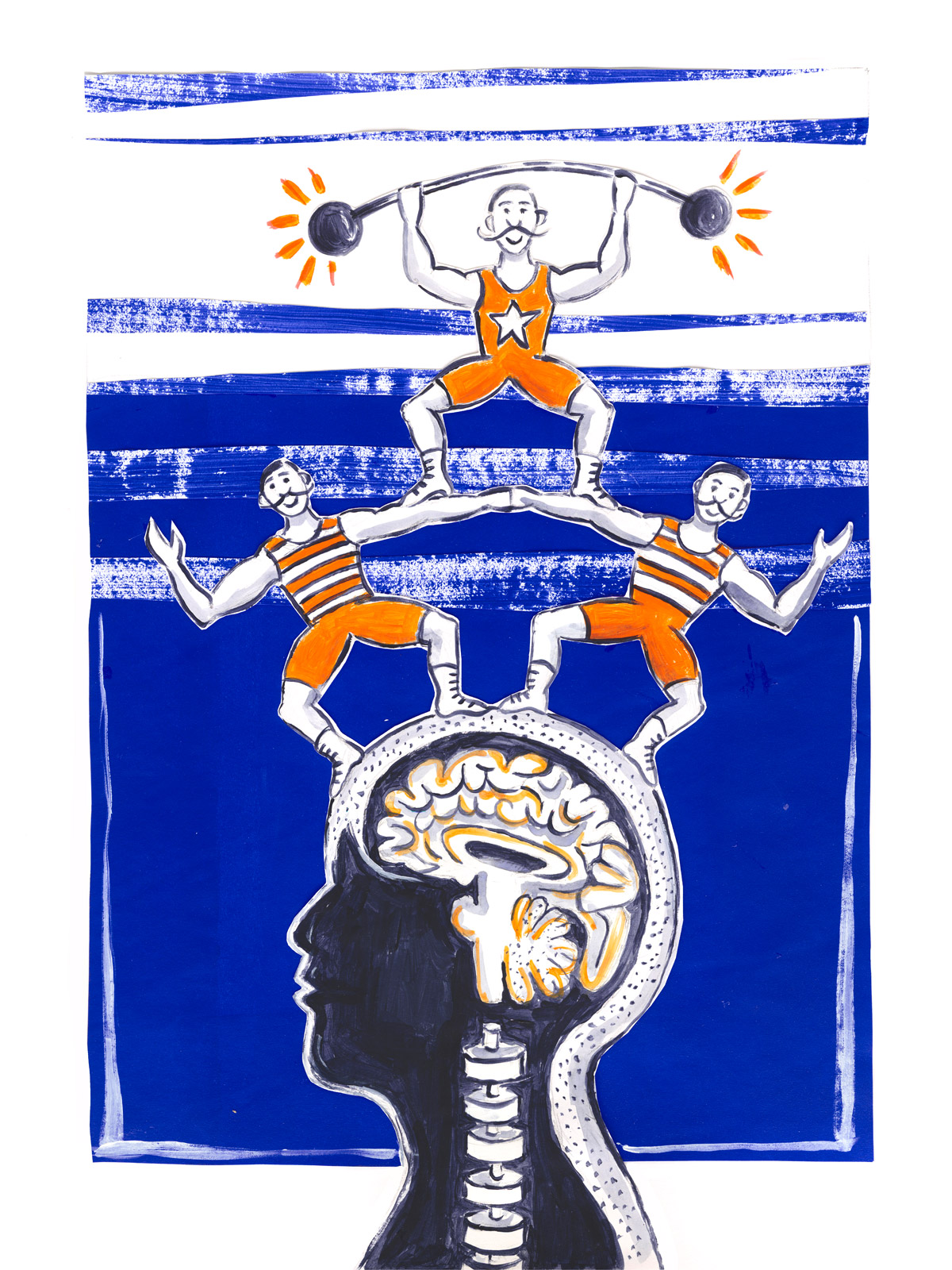 Illustratie: Psychose in kleur