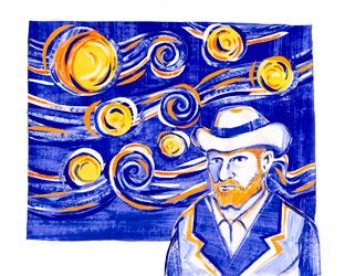 ‘Psychose in kleur’, Van Gogh